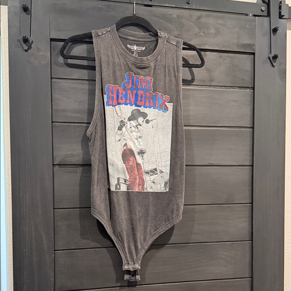 Graphic Tank Muscle Bodysuit